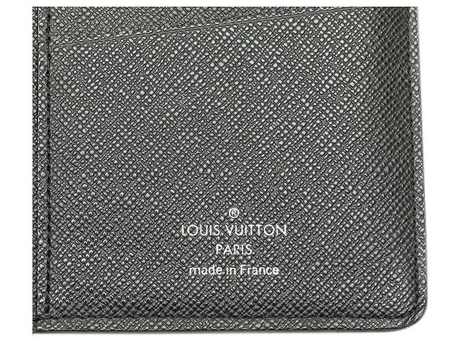 Portafoglio Lungo Ulon Taiga di Louis Vuitton Nero - vista 8