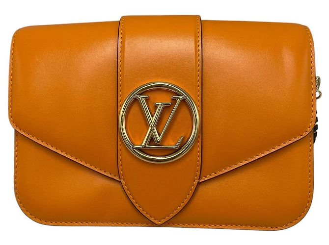 Louis Vuitton Pont 9 Cuero Naranja - vista 2