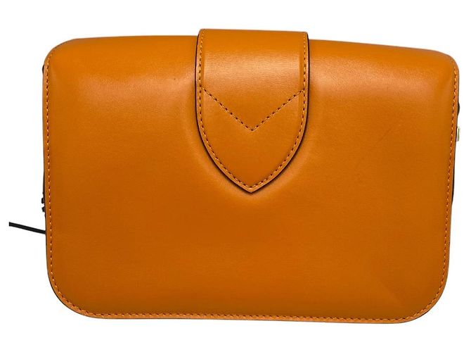 Louis Vuitton Pont 9 Cuero Naranja - vista 3