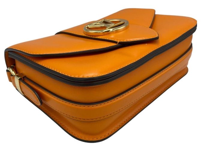Louis Vuitton Pont 9 Cuero Naranja - vista 5