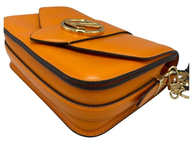 Louis Vuitton Pont 9 Cuero Naranja - vista 7
