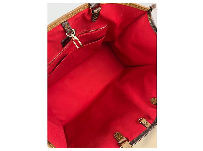 Sac tote ONTHEGO GM Monogram géant inversé Louis Vuitton Marron - vue 3
