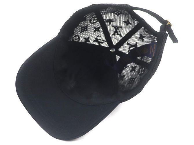 Gorra de algodón Louis Vuitton Negro - vista 7
