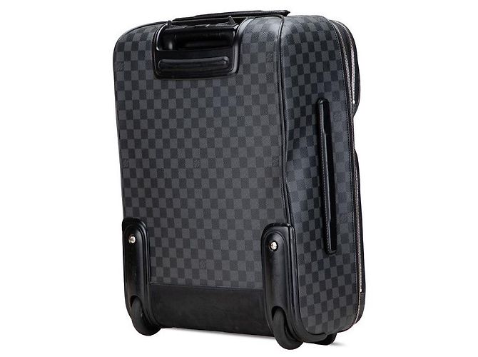 Valigia da affari Louis Vuitton Pegase 55 Damier Graphite Nero - vista 2