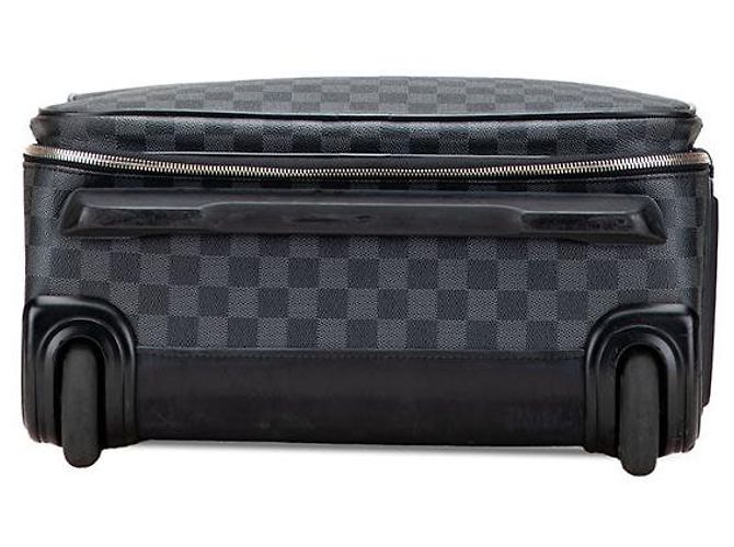 Valigia da affari Louis Vuitton Pegase 55 Damier Graphite Nero - vista 3