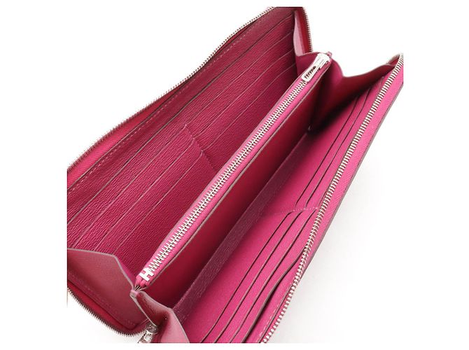 Cartera larga Azap de cocodrilo Hermès Púrpura - vista 5