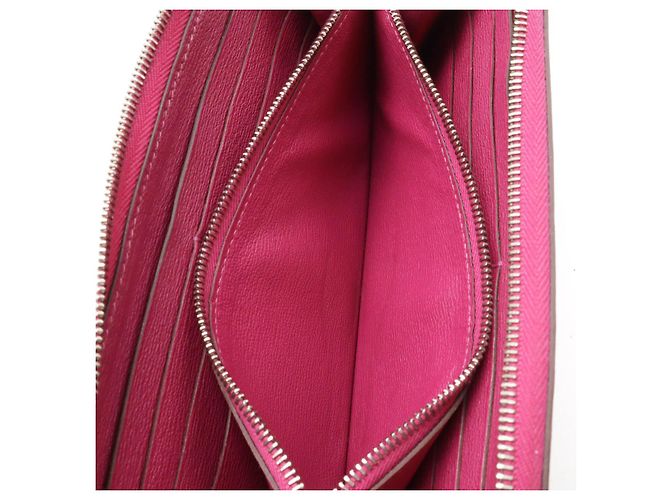 Cartera larga Azap de cocodrilo Hermès Púrpura - vista 7
