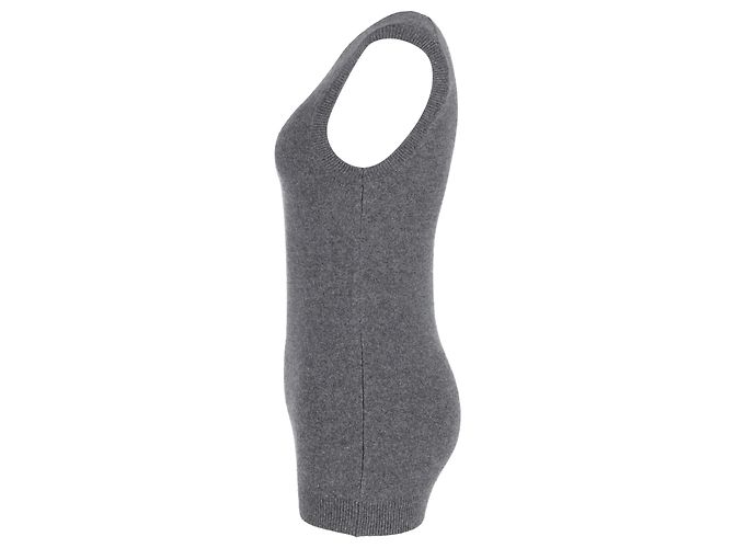 Prada Knitted vest Sweater in Grey Wool - view 2