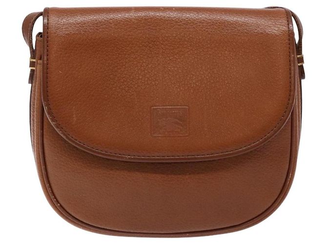 Autre Marque Borsa a Spalla Burberrys in Pelle Marrone Oro Auth BA4256 D'oro - vista 13