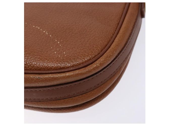 Autre Marque Borsa a Spalla Burberrys in Pelle Marrone Oro Auth BA4256 D'oro - vista 16