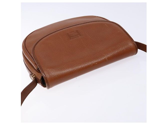 Autre Marque Borsa a Spalla Burberrys in Pelle Marrone Oro Auth BA4256 D'oro - vista 6