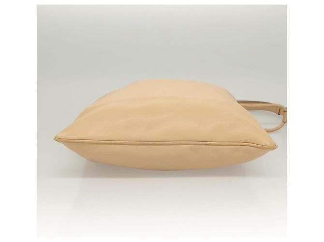 Gucci Borsa a Spalla in Pelle Beige Argento Auth bs27650 - vista 9