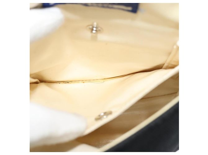 Borsa a spalla Burberry Blue Label in tela nera e argento autentica bs27397 Nero - vista 12
