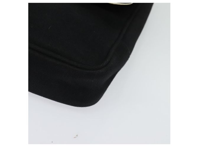 Borsa a spalla Burberry Blue Label in tela nera e argento autentica bs27397 Nero - vista 14