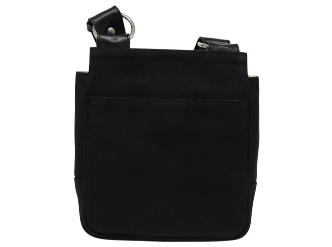 Borsa a spalla Burberry Blue Label in tela nera e argento autentica bs27397 Nero - vista 2