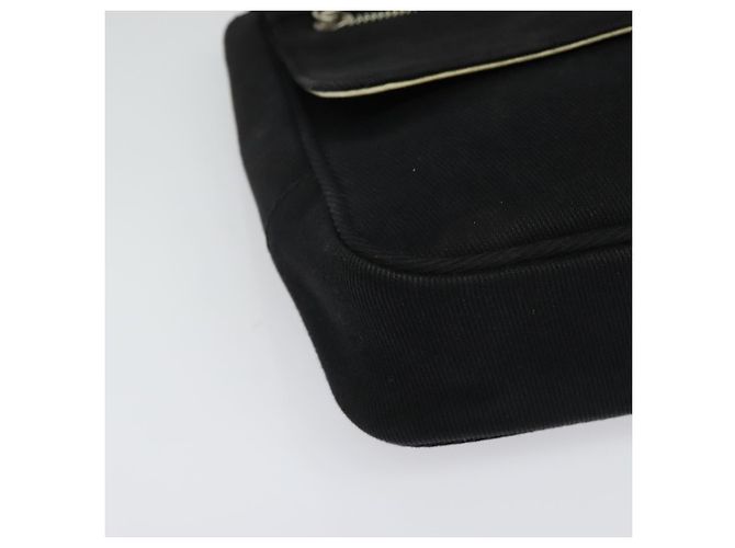 Borsa a spalla Burberry Blue Label in tela nera e argento autentica bs27397 Nero - vista 9