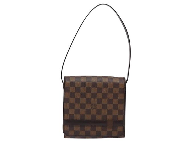 LOUIS VUITTON Sac à épaule Mini Tribeca Damier Ebene N51162 LV Auth 132175 Damier ebène - vue 13