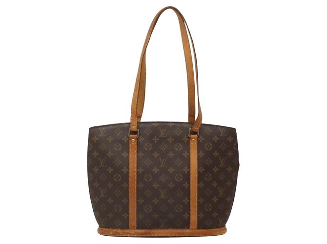 LOUIS VUITTON Bolsa Tote Babylone Monogram M51102 LV Auth BA4105 Monograma - vista 13