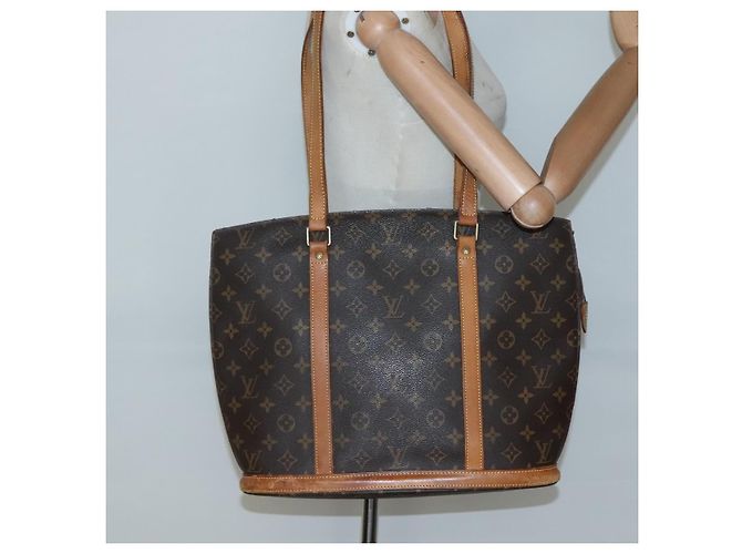 LOUIS VUITTON Bolsa Tote Babylone Monogram M51102 LV Auth BA4105 Monograma - vista 25