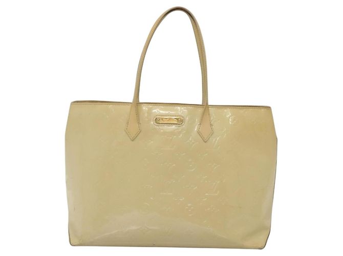 LOUIS VUITTON Borsa a Mano Monogram Vernis Wilshire MM Broncorail M91441 Auth 134792 - vista 13