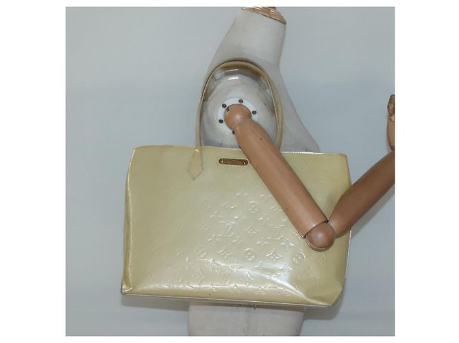 LOUIS VUITTON Borsa a Mano Monogram Vernis Wilshire MM Broncorail M91441 Auth 134792 - vista 21