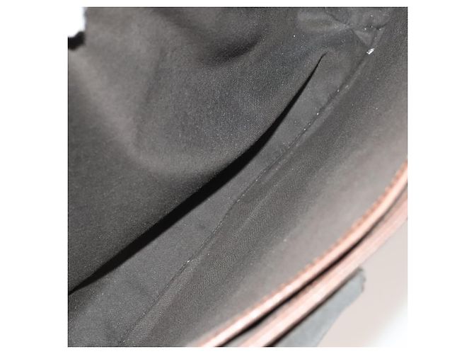 Bulgari Borsa a Spalla BVLGARI in Pelle Marrone Argento Autentica bs28028 - vista 11