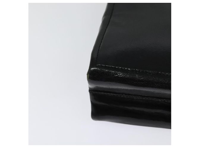 BALLY Borsa Tote in Pelle Nera Argento Auth 132476 Nero - vista 15