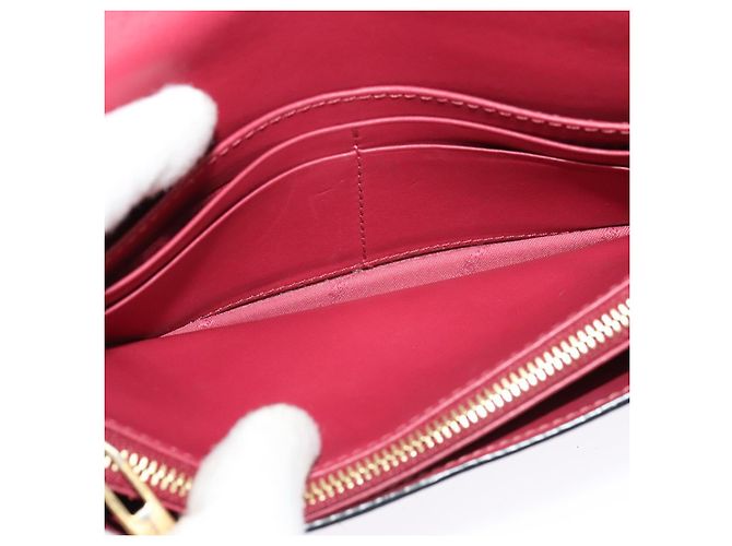 Burberry Portafoglio a Catena in Pelle Rosa Oro Auth bs28328 D'oro - vista 11