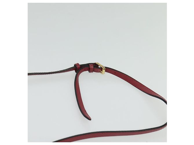 Burberry Portafoglio a Catena in Pelle Rosa Oro Auth bs28328 D'oro - vista 14