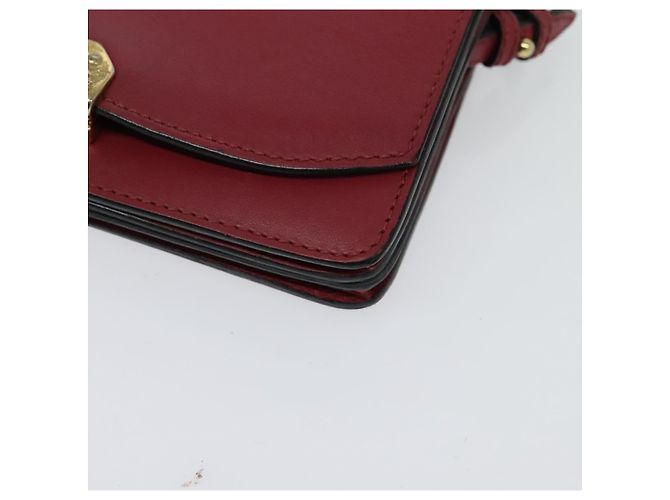 Burberry Portafoglio a Catena in Pelle Rosa Oro Auth bs28328 D'oro - vista 16