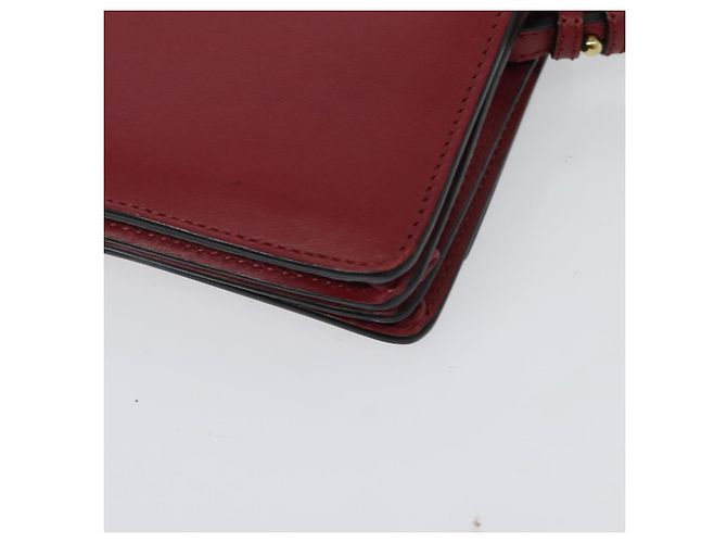 Burberry Portafoglio a Catena in Pelle Rosa Oro Auth bs28328 D'oro - vista 18