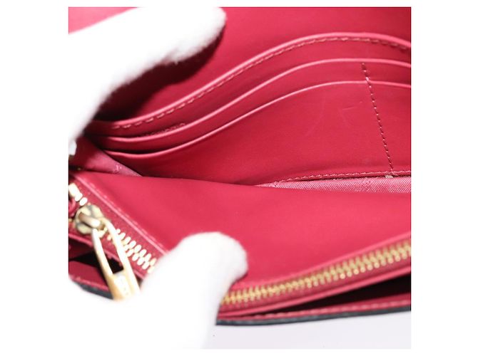 Burberry Portafoglio a Catena in Pelle Rosa Oro Auth bs28328 D'oro - vista 20