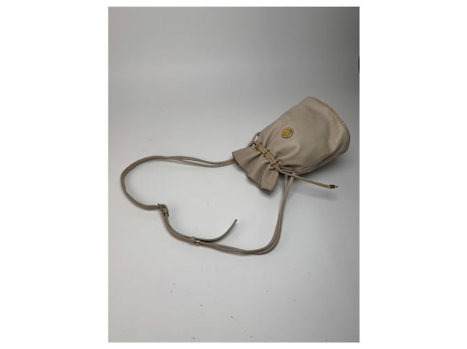 Céline Vintage Celine Seau16 Ledertasche grau weiß - Ansicht 9