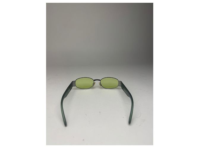 Occhiali da sole retro Fendi Roma vintage verdi Verde - vista 11