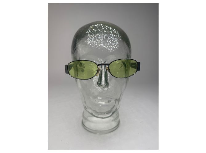 Occhiali da sole retro Fendi Roma vintage verdi Verde - vista 6