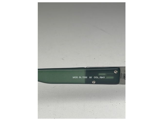 Occhiali da sole retro Fendi Roma vintage verdi Verde - vista 9