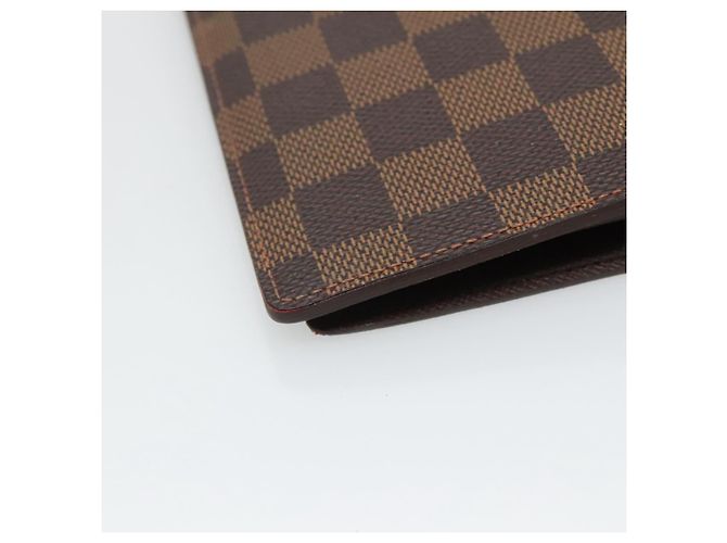 LOUIS VUITTON Cartera Bifold Brazza Damier Ebene N60017 Auth BA4079 - vista 16