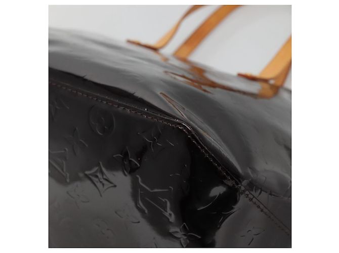 LOUIS VUITTON Borsa Tote Bellevue GM Monogram Vernis Amarante M93589 Auth yk18864 Bordò - vista 15