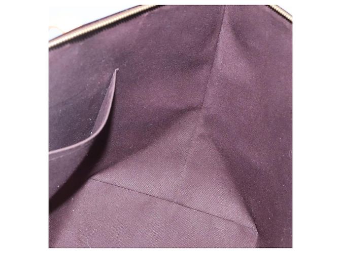 LOUIS VUITTON Borsa Tote Bellevue GM Monogram Vernis Amarante M93589 Auth yk18864 Bordò - vista 19