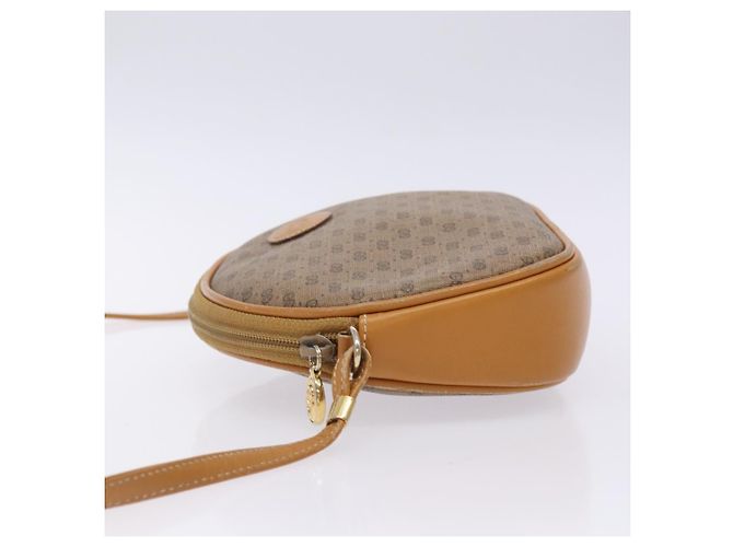 Gucci Borsa a Spalla Micro GG Supreme PVC Beige Oro 007 084 0094 Auth BA4197 D'oro - vista 5