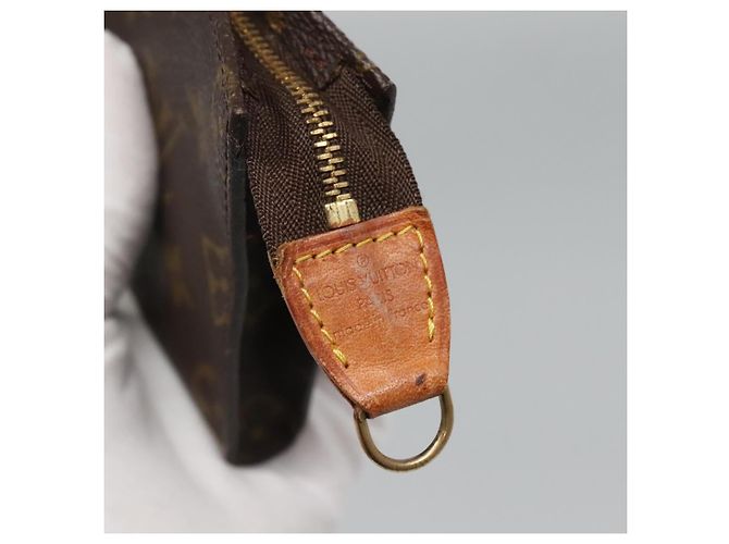 LOUIS VUITTON Monogram Bucket PM Accessory Pouch LV Auth sw1163 - view 8