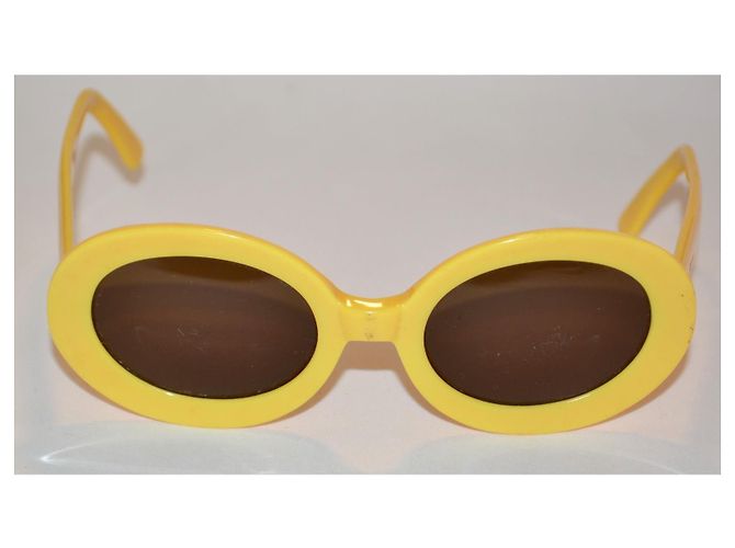 Occhiali da sole Les Copains LC 127 Gialli in Plastica Giallo - vista 2