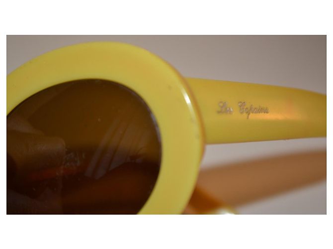 Occhiali da sole Les Copains LC 127 Gialli in Plastica Giallo - vista 4