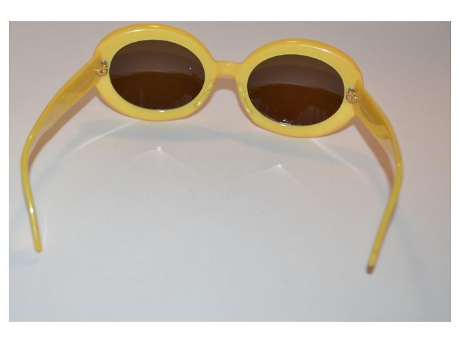 Occhiali da sole Les Copains LC 127 Gialli in Plastica Giallo - vista 5