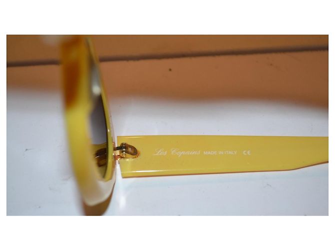 Occhiali da sole Les Copains LC 127 Gialli in Plastica Giallo - vista 6