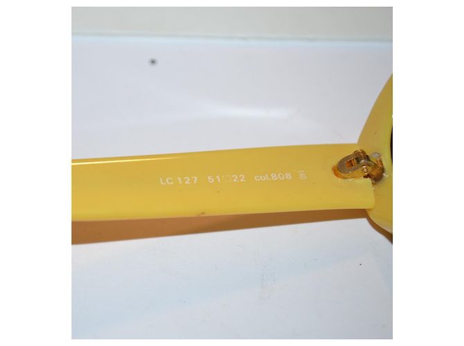 Occhiali da sole Les Copains LC 127 Gialli in Plastica Giallo - vista 7