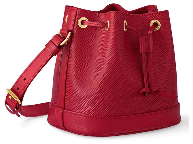 Louis Vuitton LV Noe BB in pelle Epi rossa nuova Rosso - vista 2
