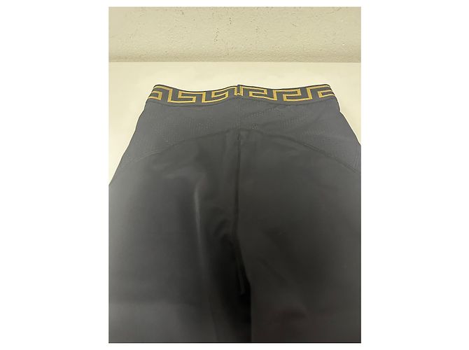 Leggings negros Greca de Versace Dorado - vista 11