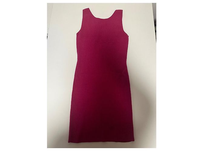 Versace Medusa Rosa Strick Mini Kleid Pink Golden Fuschia - Ansicht 7