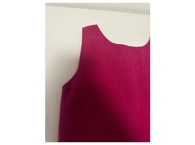 Versace Medusa Rosa Strick Mini Kleid Pink Golden Fuschia - Ansicht 8